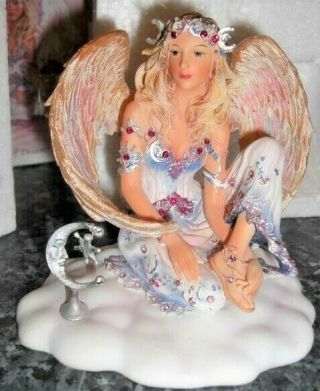 Rare Christine Haworth Faerie Poppet Leonardo Angel Whispers Ltd Ed Figurine
