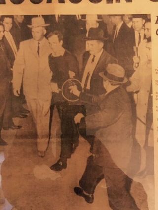 President Kennedy ASSASSIN SLAIN November 25 1963,  Jack Ruby/Lee Harvey Oswald 3