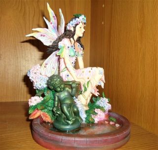 Rare Christine Haworth Faerie/ Fairy Ltd Ed Leonardo Figurine Secret Garden