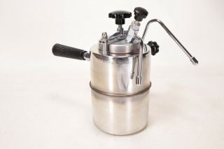 Vintage Milano Tcl Italy Stove - Top Espresso Cappuccino Coffee Maker Frother