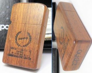 Commemorative Lighter Zippo Wood Woody 2005 Unfired Rare 40190202