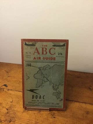 Abc Air Guide From June 1946,  No.  146,  Illstrations,  Advertisments
