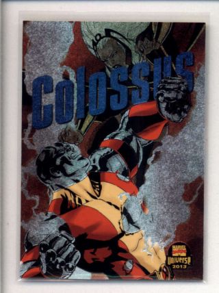 Colossus 2013 Marvel Fleer Retro 5 Limited Edition Power Blast Ak4588
