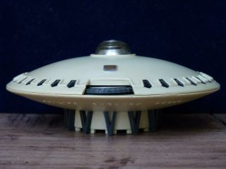 Rare Vintage 1966 Space Age Spaceship Evoluon Transistor Ufo Radio Philips