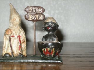 Black Americana - Klansman With Man In Bath