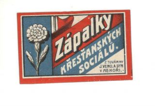 Old Matchbox Label/s 152 Austria / Czechoslovakia
