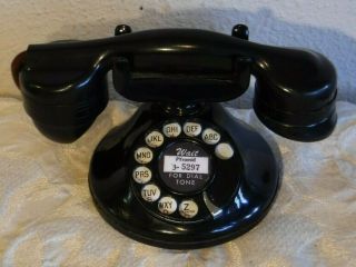 Automatic Electric Monophone Round Base Rotary Dial Desk Telephone Ae 1a
