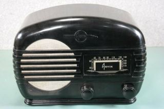 Old Arvin Bakelite Tube Radio