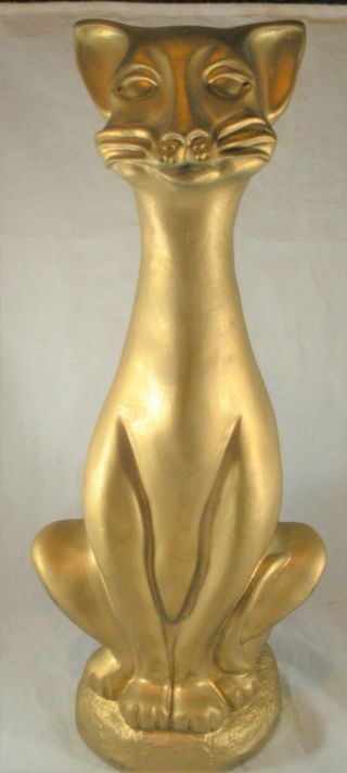 Rare Mid - Century Modern 1965 General Art Siamese Cat