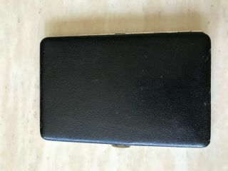 Vintage Dunhill Leather Cigarette Case Made In England 2