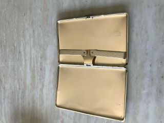 Vintage Dunhill Leather Cigarette Case Made In England 4