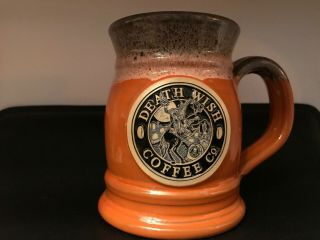Deathwish Coffee Headless Horseman Mug W/ Paul Revere Shot Glass