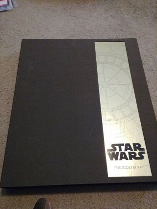 Rare Limited Edition Huge Star Wars The Blueprints By Jw Rinzler Cased 407/5000