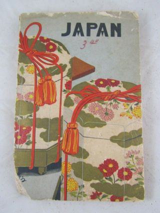 1940s Tokyo Japan Pocket Guide Book,  Japan Tourist Bureau