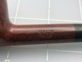 Judd ' s Unsmoked 1950 ' s Orlik 400 Meerschaum Lined Briar Pipe M76 2