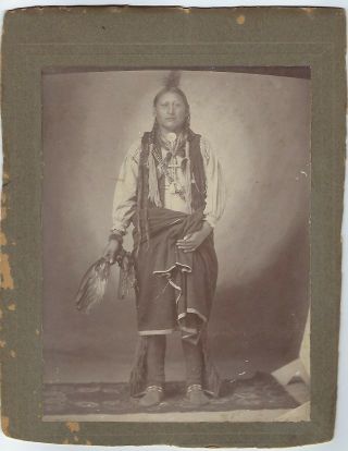 Very Large Photo Of Osage Native American