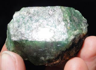 854ct Green Grossular TSAVORITE XXL Crystal - Merelani Hills,  Tanzania 5