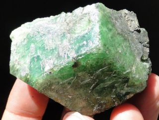854ct Green Grossular TSAVORITE XXL Crystal - Merelani Hills,  Tanzania 9