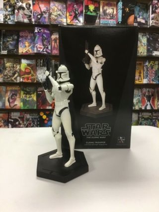 Gentle Giant Star Wars: The Clone Wars: White Clone Trooper Maquette 671 / 1350