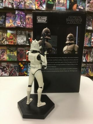 Gentle Giant Star Wars: The Clone Wars: White Clone Trooper Maquette 671 / 1350 2