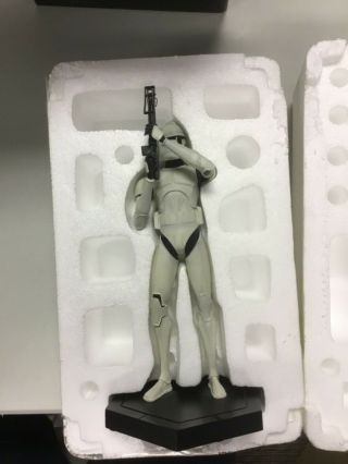 Gentle Giant Star Wars: The Clone Wars: White Clone Trooper Maquette 671 / 1350 3