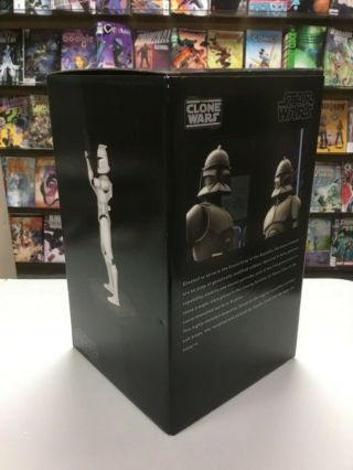 Gentle Giant Star Wars: The Clone Wars: White Clone Trooper Maquette 671 / 1350 6