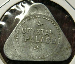 Very Old Crystal Palace Tombstone,  Az 5c Trade Token - Arizona