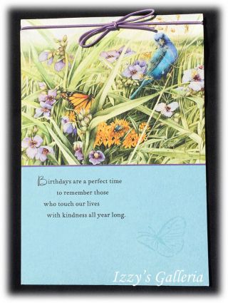 Marjolein Bastin Birthdays Are A Perfect Time Remember Touch Our Lives Card