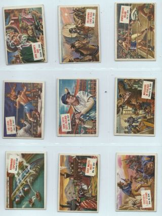 1954 Topps Scoop Complete Set 1 - 156,  2 Different Wrappers - Ex - Babe Ruth 8