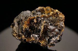 Unique Native Gold In Sphalerite & Galena Panamint,  California