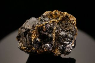 UNIQUE Native Gold in Sphalerite & Galena PANAMINT,  CALIFORNIA 8
