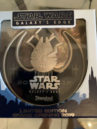 Star Wars Galaxy’s Edge Grand Opening Media Event Pin Limited Edition Le