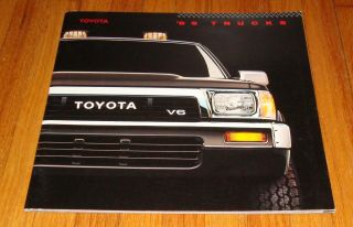 1989 Toyota Truck Deluxe Sales Brochure 4x4 4x2