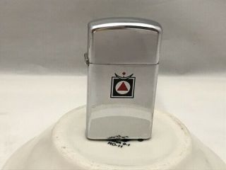 Vintage Zippo Slim Lighter.  w/box 2