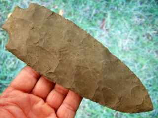 Large Extra Fine 7 3/4 inch G10 Kentucky Benton Point with DUAL s Arrowheads 2