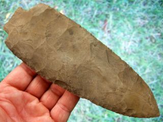 Large Extra Fine 7 3/4 inch G10 Kentucky Benton Point with DUAL s Arrowheads 6