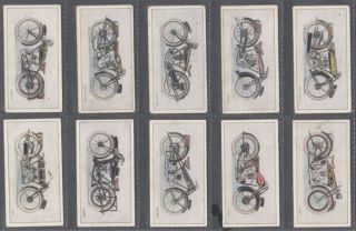 CIGARETTE CARD SET W.  D.  & H.  O.  WILLS LTD,  MOTOR CYCLES 1926 (ID:984/AM420) 3