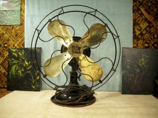 R & M Robbins And Myers 12 " Fan 3704 Brass Blade