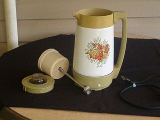Vintage RARE Corning Ware 12 Cup Electric Percolator Coffee POT - GREAT 2