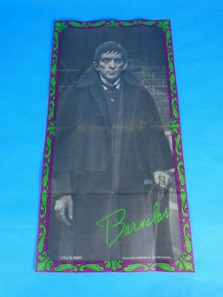 1969 Dark Shadows Barnabas Collins 14 Pinup Poster Philadelphia Gum