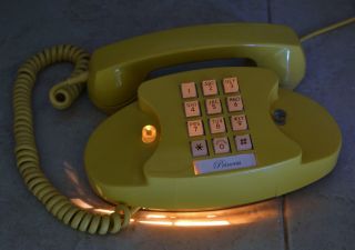 1974 Yellow Western Electric Princess Phone It 