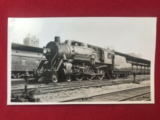 Rutland Railroad Steam Engine Locomotive No.  76 Antique Photo