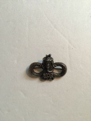 Antique Krewe Of Proteus Pin Badge 1907