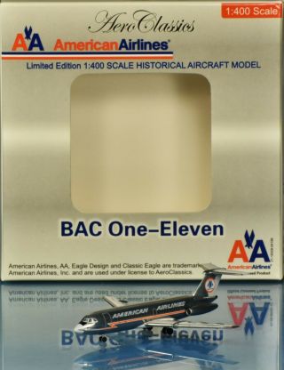 Aeroclassics,  Bac One - Eleven,  American Airlines,  N5035,  Diecast 1/400