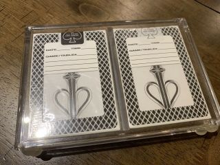 David Blaine Bee Split Spades Playing Cards Set (white/black)
