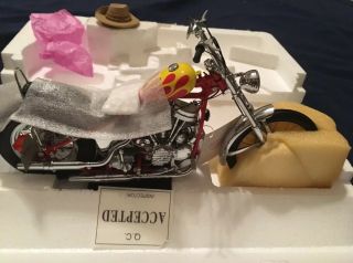 Franklin Easy Rider Billy Bike Harley Davidson Motorcycle 1:10