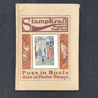 Stampkraft Puss In Boots Done In Poster Stamps Barse And Hopkins