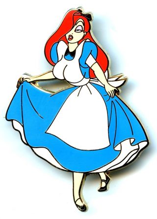 Disneyshopping.  Com - Jessica Rabbit Costume Series - Alice In Wonderland Pin