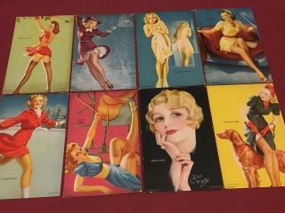 Yankee Doodle Girls Pin Up Set Complete 32 Cards