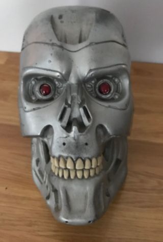 Terminator T - 800 endoskeleton resin skull bust 2